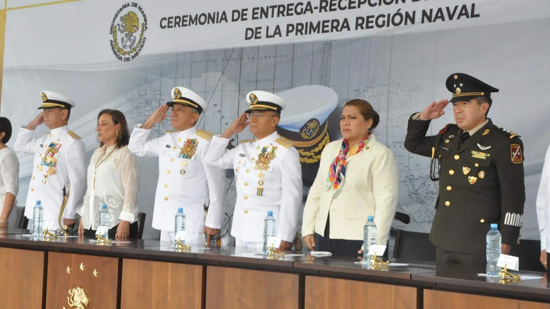 Almirante Carlos Eduardo L’Eglise Escamilla asume Mando de la Primera Región Naval 